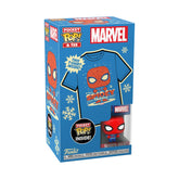 Funko Pocket Pop! & Tee: Marvel - Holiday Spider-Man - XS